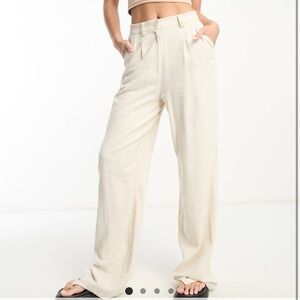 ASOS cream trouser pant